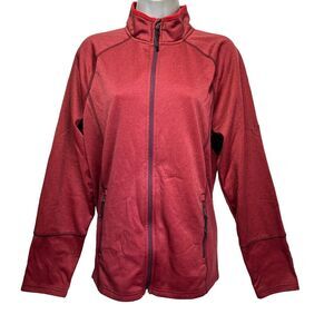 nordic track NT Dri red full zip jacket Women’s Size S